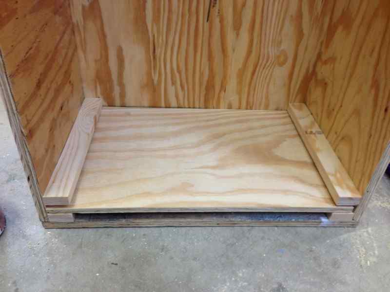 DIY Paint Storage Cabinet