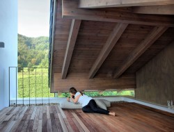Cherry Blossom House - Roof top deck