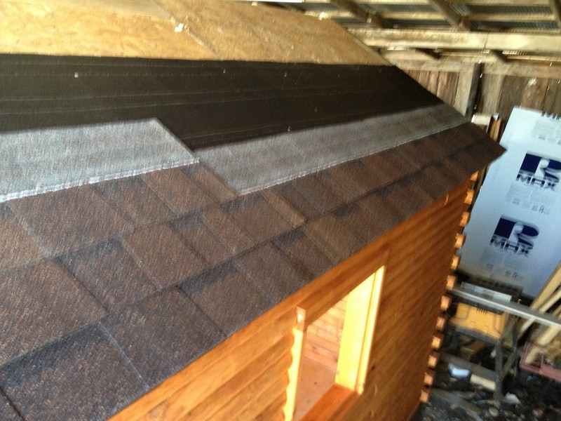 DIY Tiny Cabin - Cabin Roof