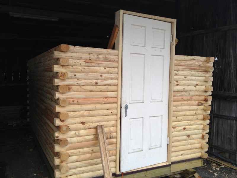 DIY Tiny Cabin - Cabin Wall