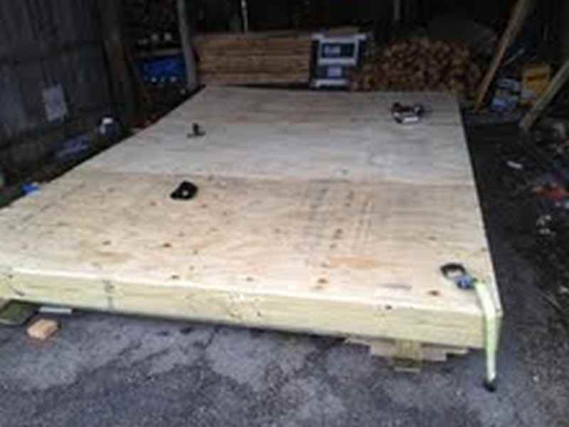 DIY Tiny Cabin - Foundation