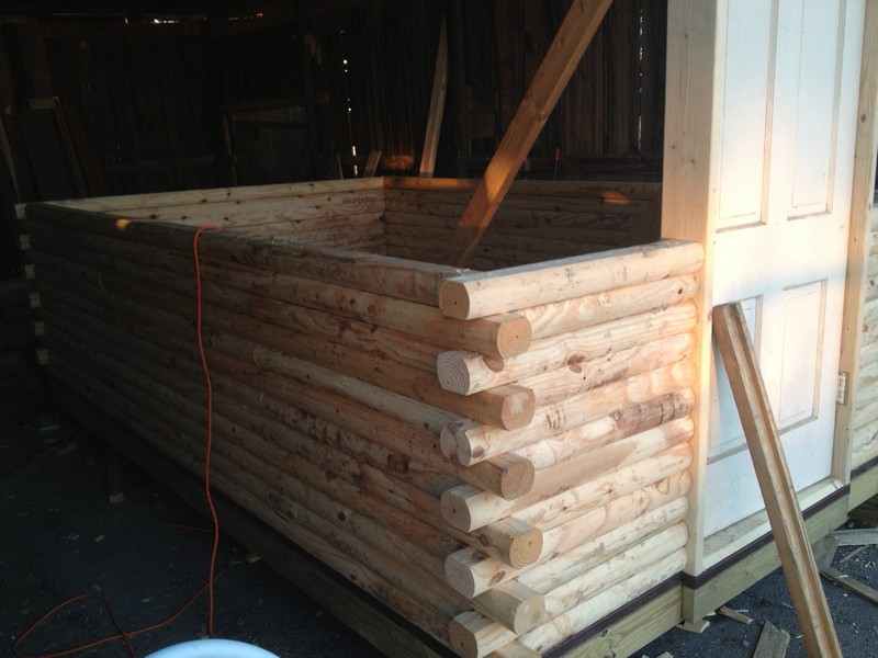 DIY Tiny Cabin - Cabin Wall