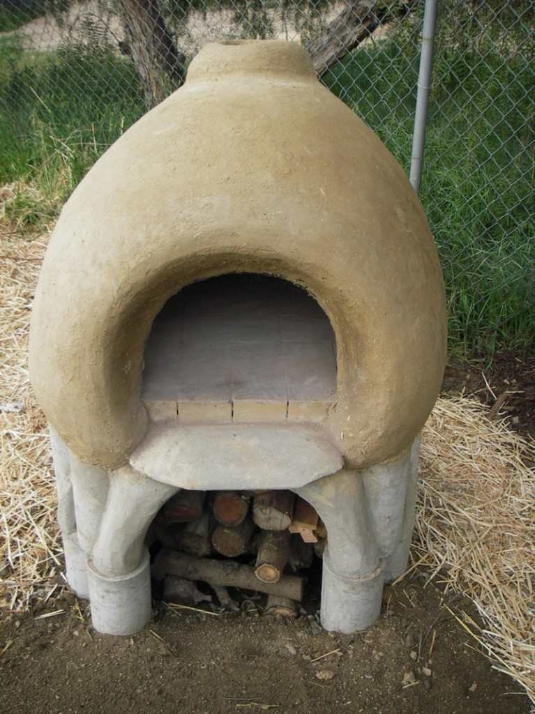 DIY Cob Oven - Front
