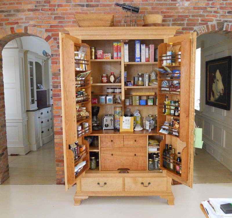 Pantry Cabinet Ideas - Pantry with Drawer