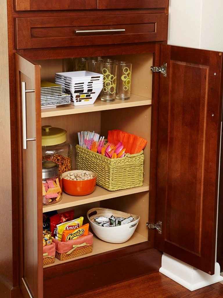 Pantry Cabinet Ideas - Wooden Cabinet