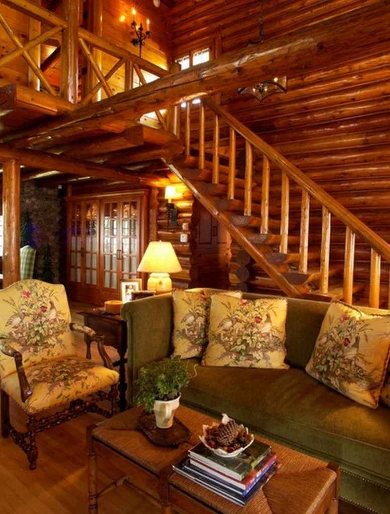 Bay Lake Cabin - Living Room