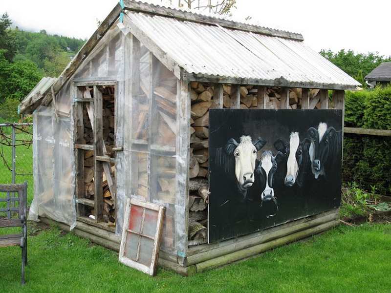 4. Rustic Garden Shed - Funky Junk Interiors