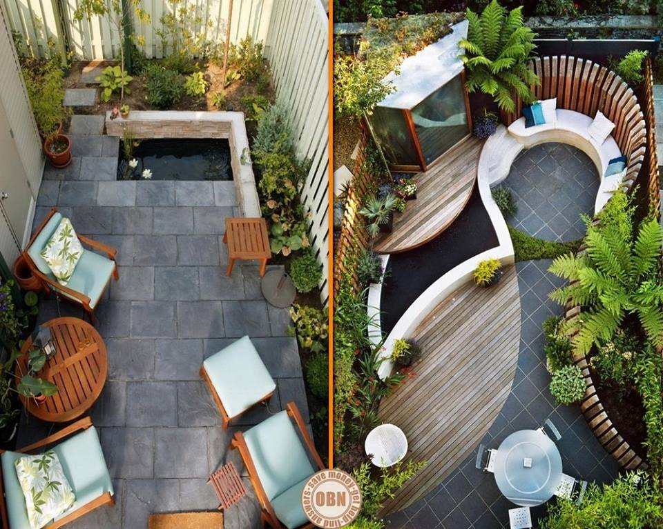 We love to find ideas on how to creatively use small spaces, and these courtyards show how you can get a real WOW factor despite space limitations!