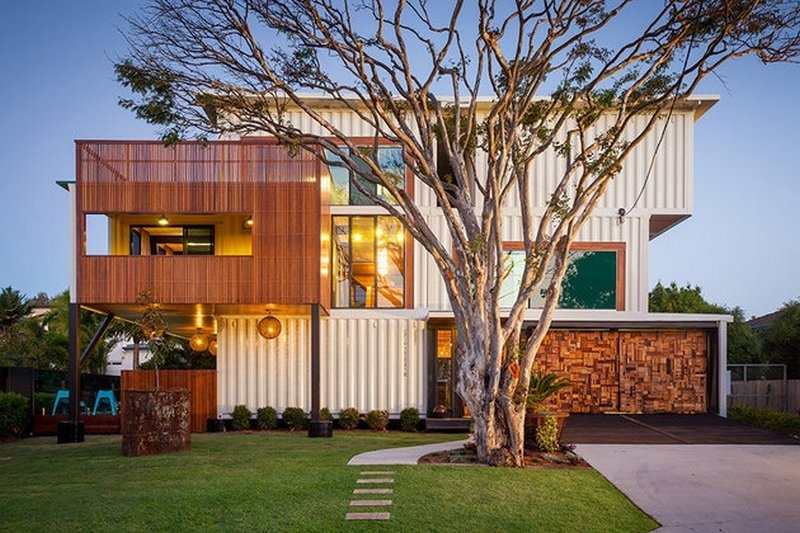31 container home in Brisbane Australia - Exterior