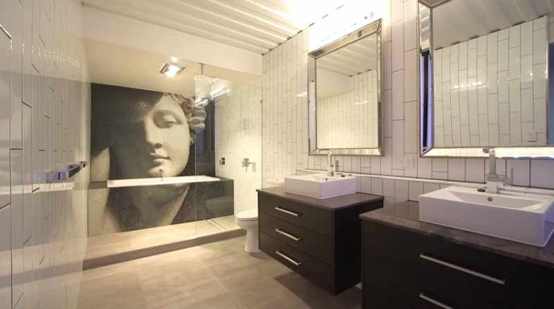 31 container home in Brisbane Australia - Main bathroom-2