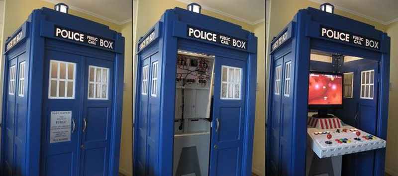 Tardis MAME Console - asciimation