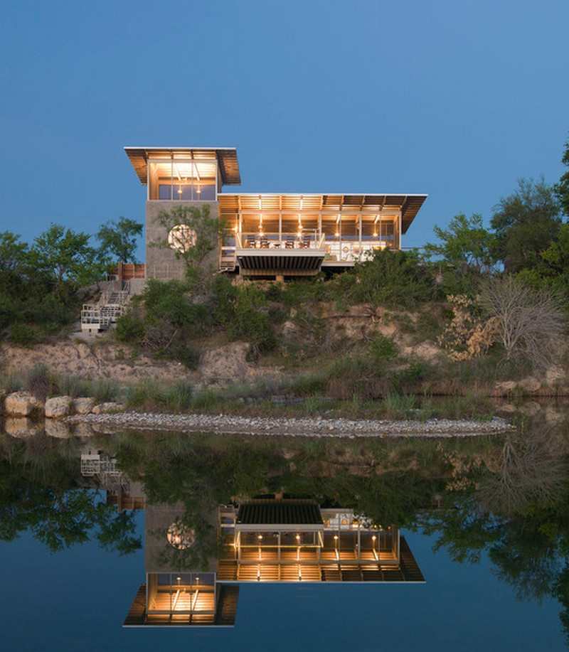 A riverside location for this Spartan