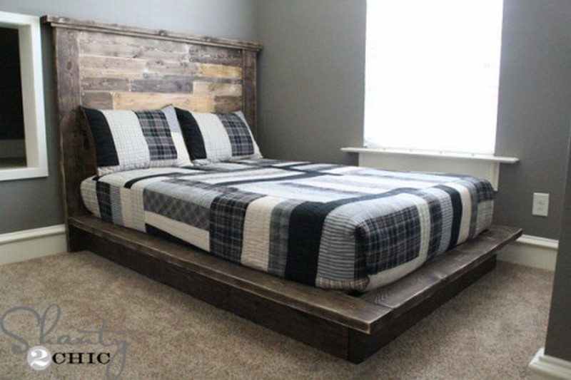 Easy DIY Platform Bed