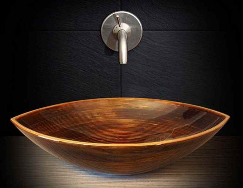 wooden sink 