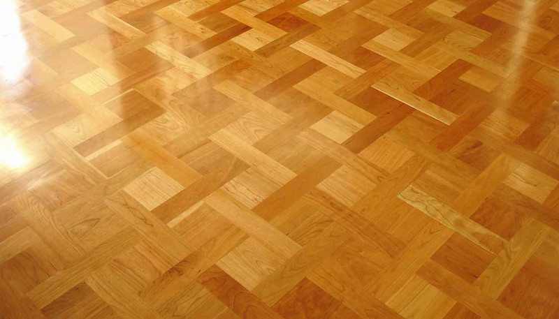 If damaged, parquetry flooring is usually very easy to repair