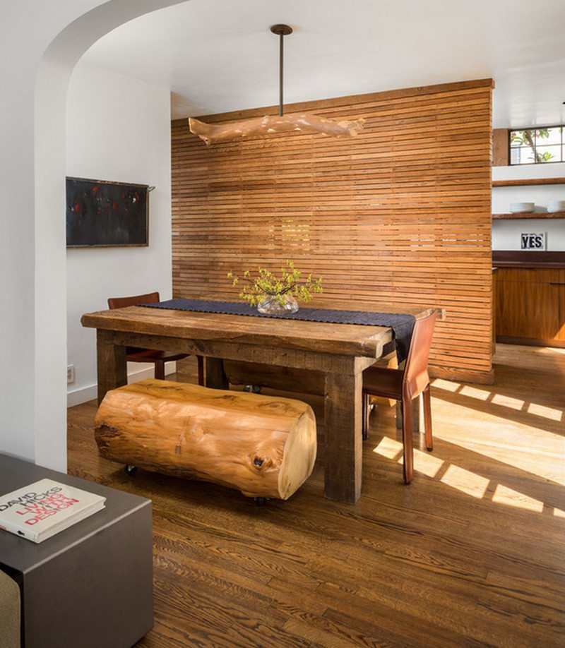 As fabulous (but heavy) bench seating