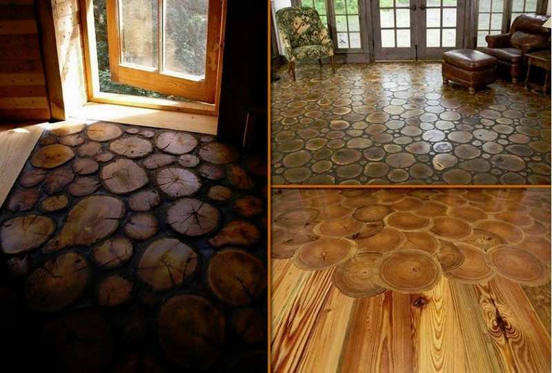 As log-end flooring...