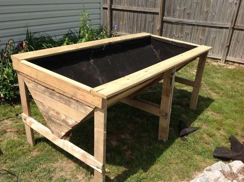 raised garden bed