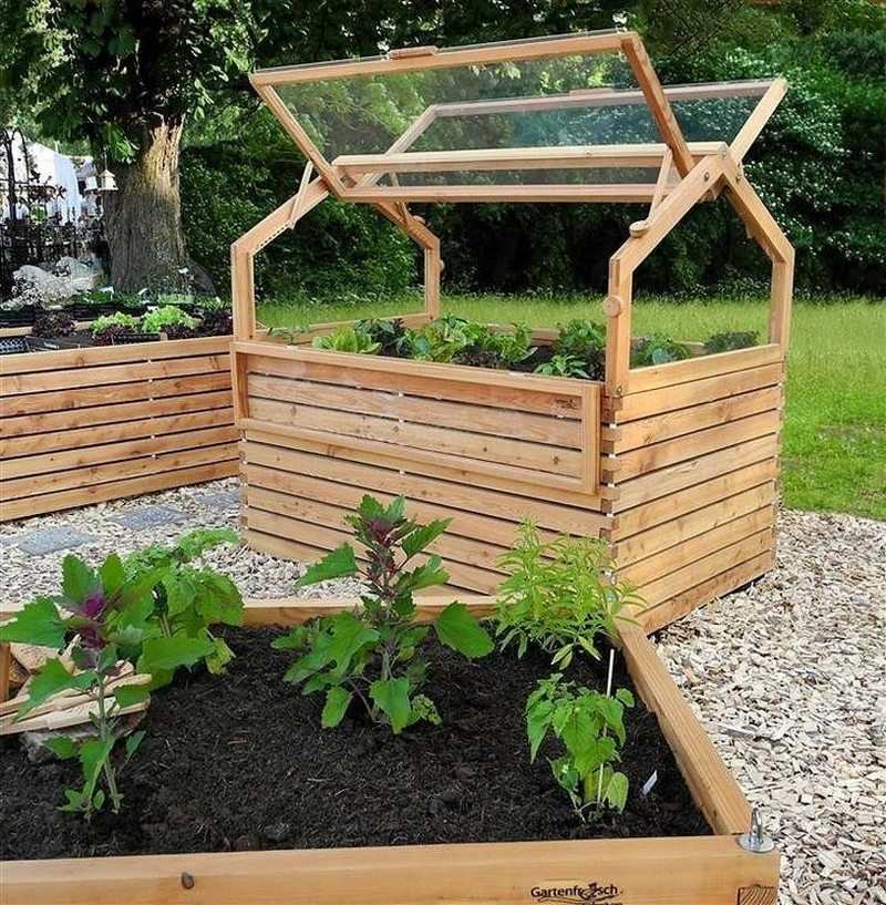 raised garden bed