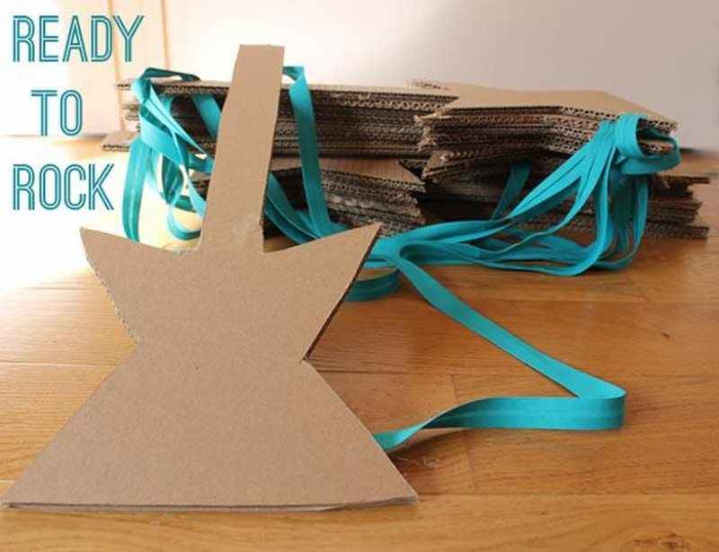 Carboard Rockstar Set