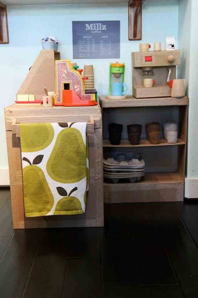 Cardboard Coffee Shop