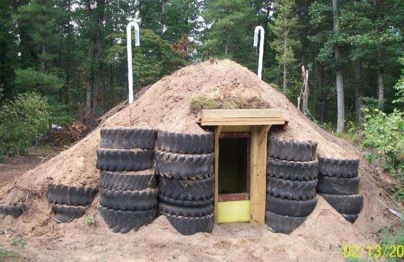Repurposed Tank Root Cellar Storm Shelter