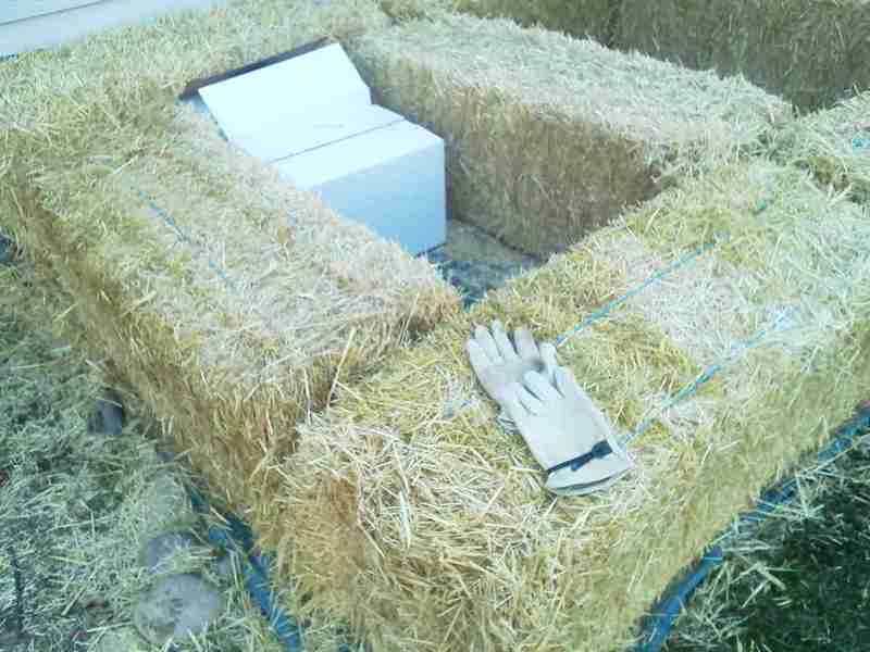 Strawbale Root Cellar