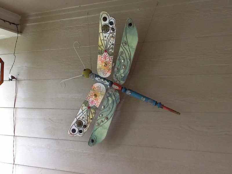 Ceiling Fan Blades Dragonflies