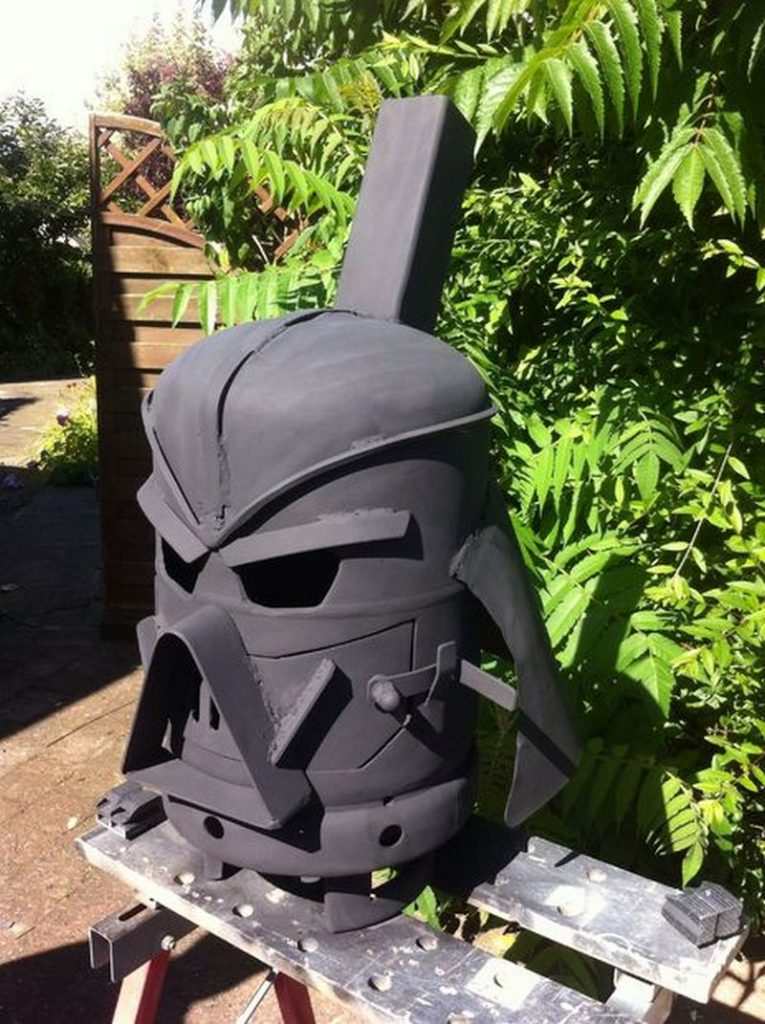 Darth Vader Log Burner
