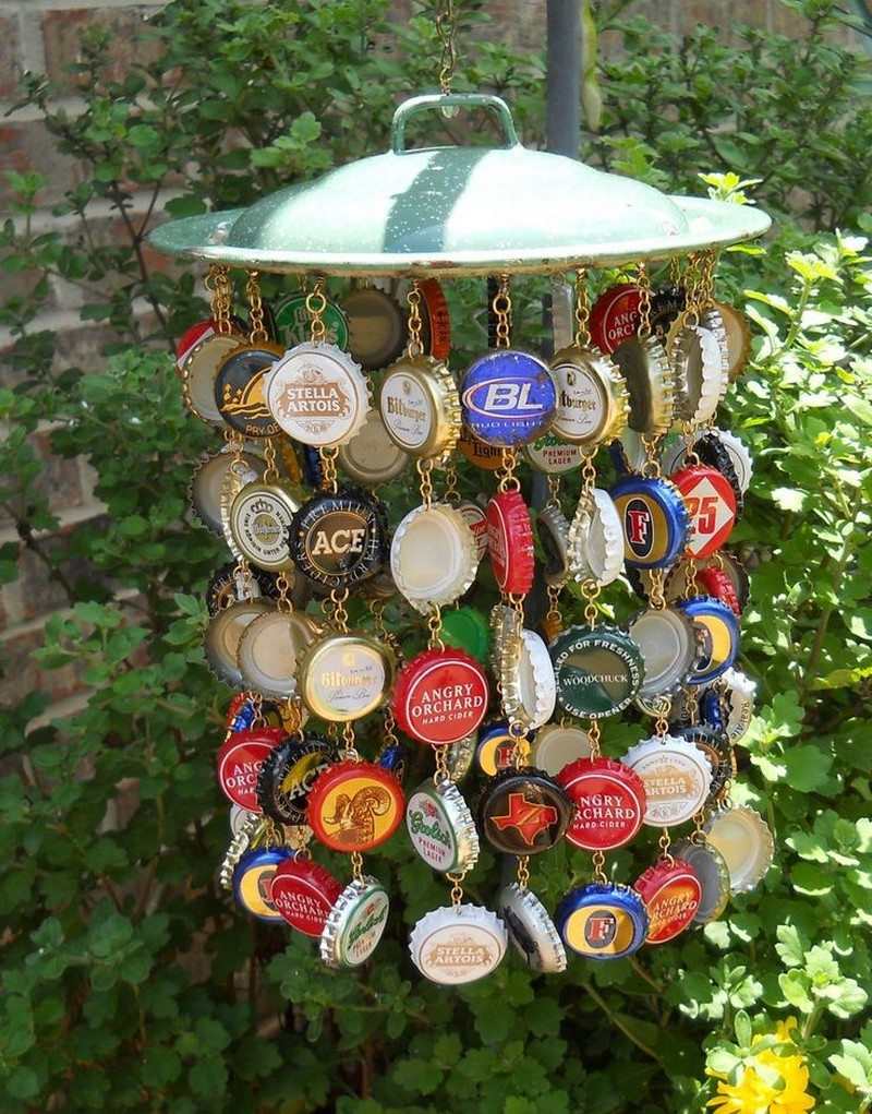 Repurposed Pot Lids