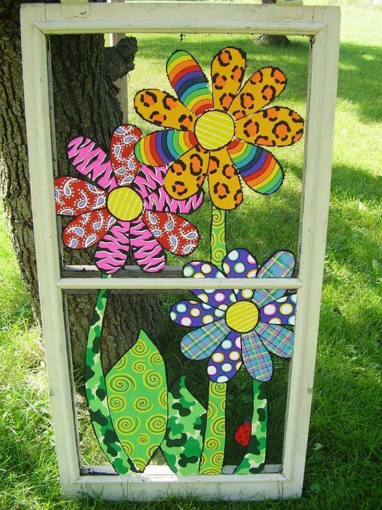 Upcycled Screen Door