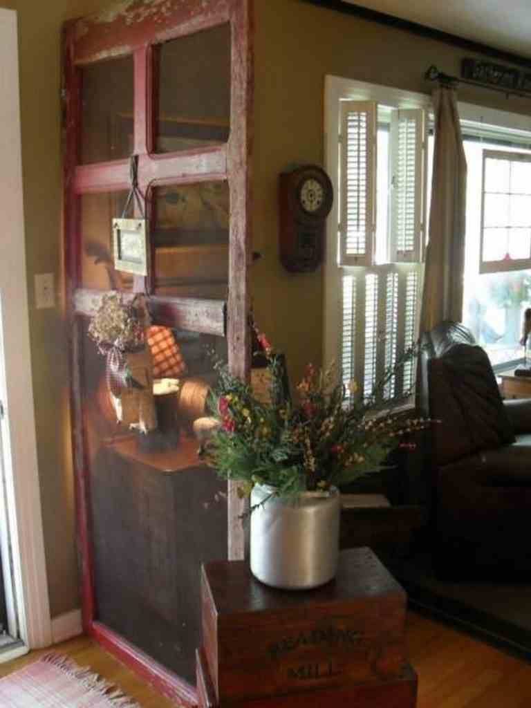 Upcycled Screen Door
