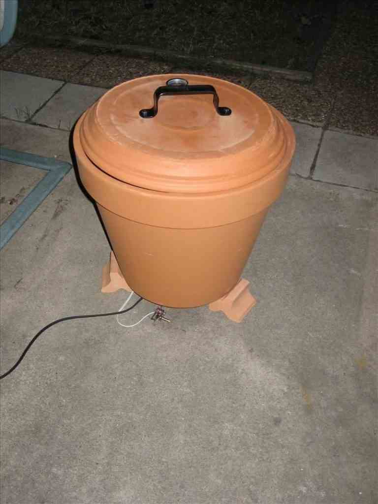 DIY Clay Pot Smoker