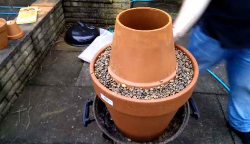 DIY Flower Pot Tandoor Oven