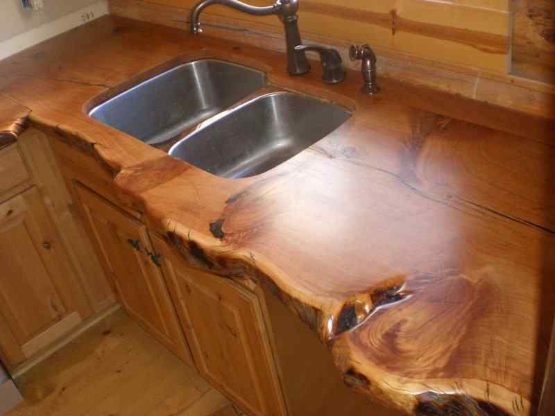 Rustic Wooden Countertops