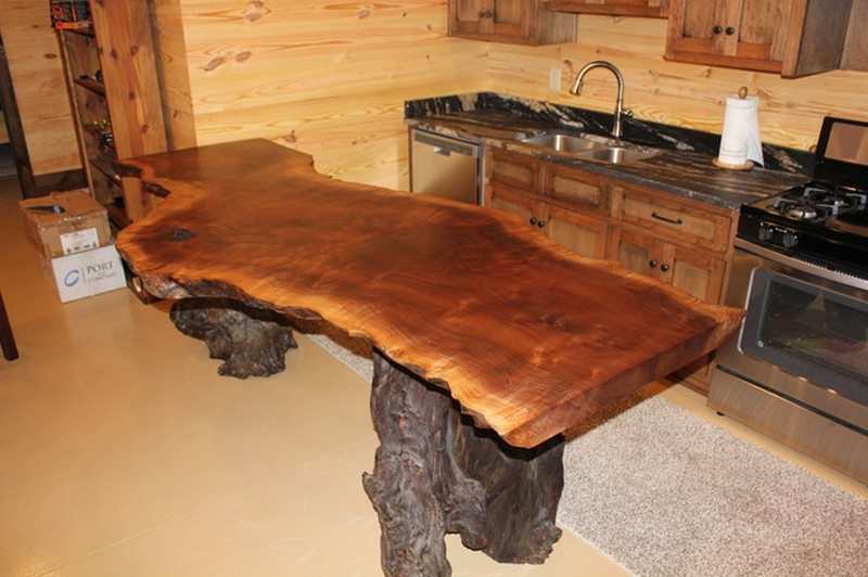 Rustic Wooden Countertops