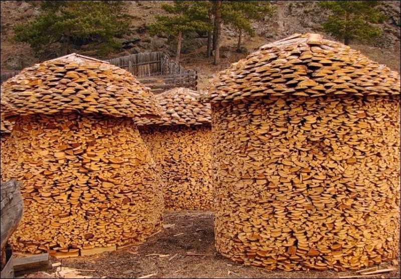 Wood Stacking Art
