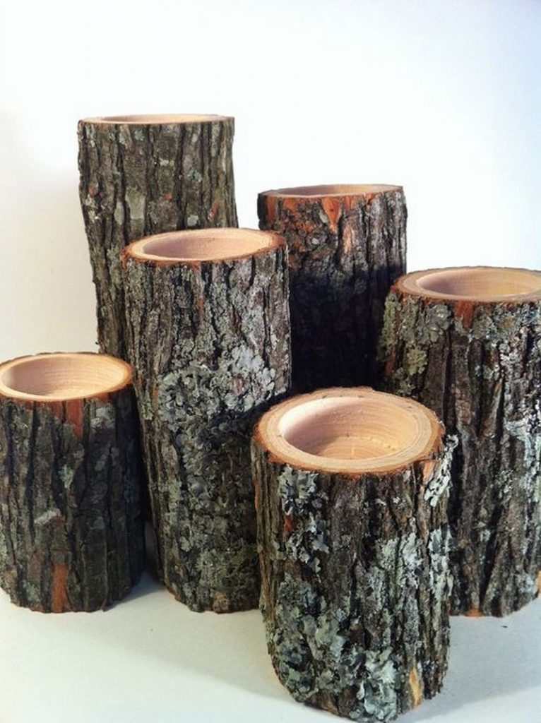 Rustic Log Decor Ideas
