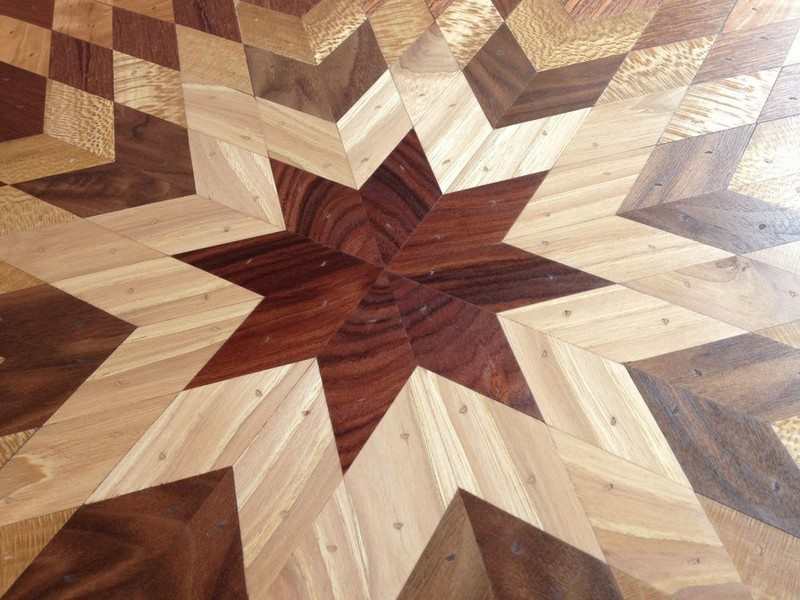 Quilt Tables from Salvaged Wood