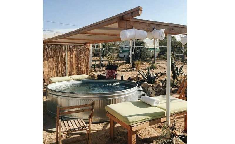 Repurposed Galvanized Buckets and Tubs