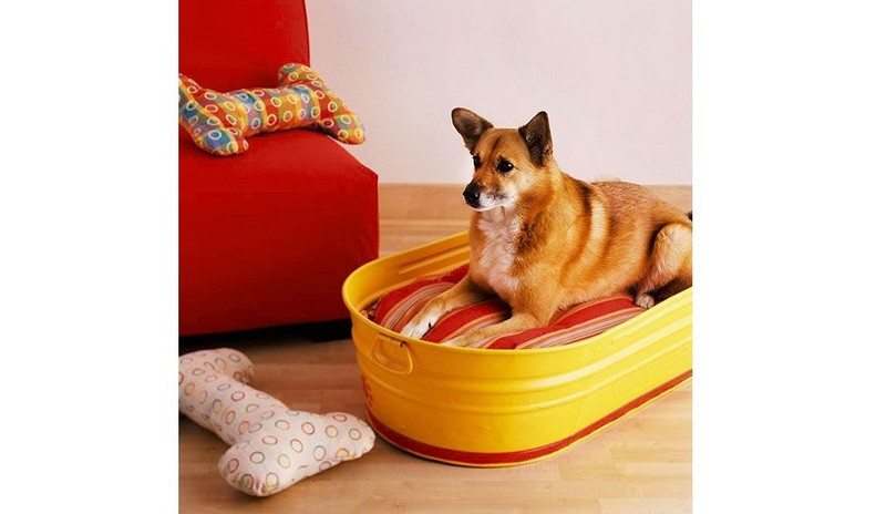 Repurposed Galvanized Buckets and Tubs