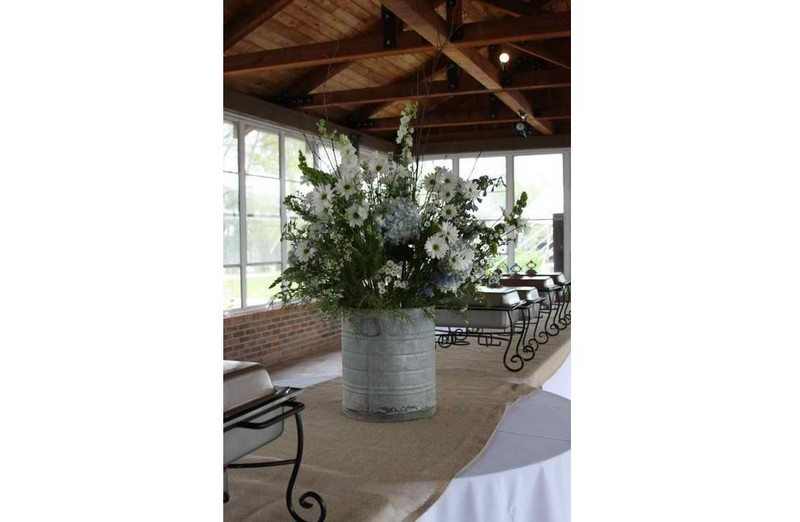 Repurposed Galvanized Buckets and Tubs