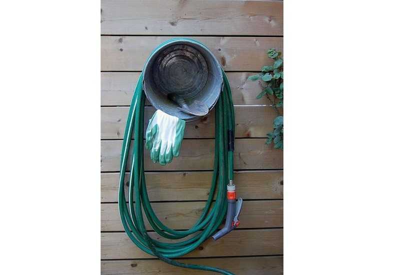 Repurposed Galvanized Buckets and Tubs