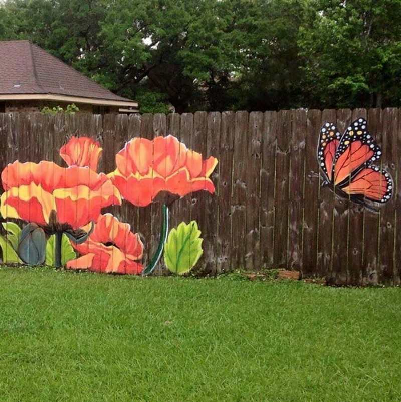 Fence Decoration Ideas