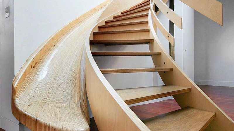 Staircase slide