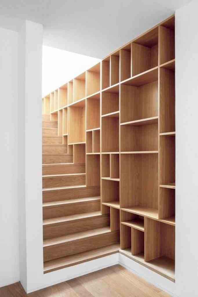 bookshelf staircase