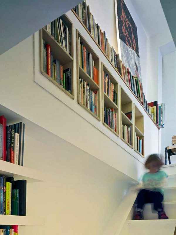 stairs bookcase