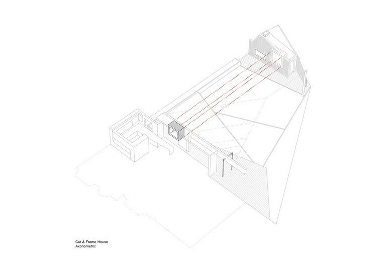 Drawing of the Cut and Frame Grange Park, London N21, United Kingdom