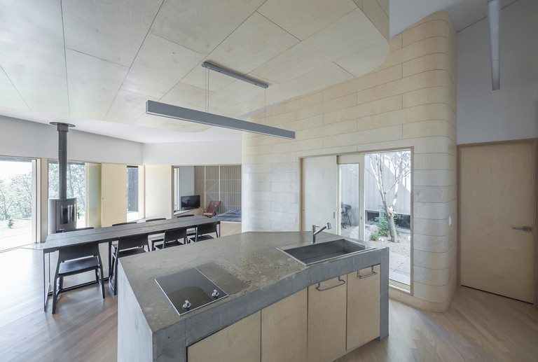 Tilt Roof House in South Korea