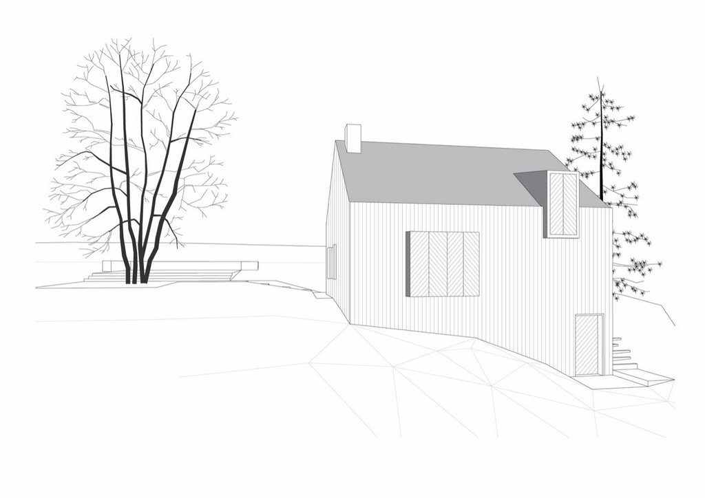 Walnut Tree House and Terrace in Ogulin, Croatia